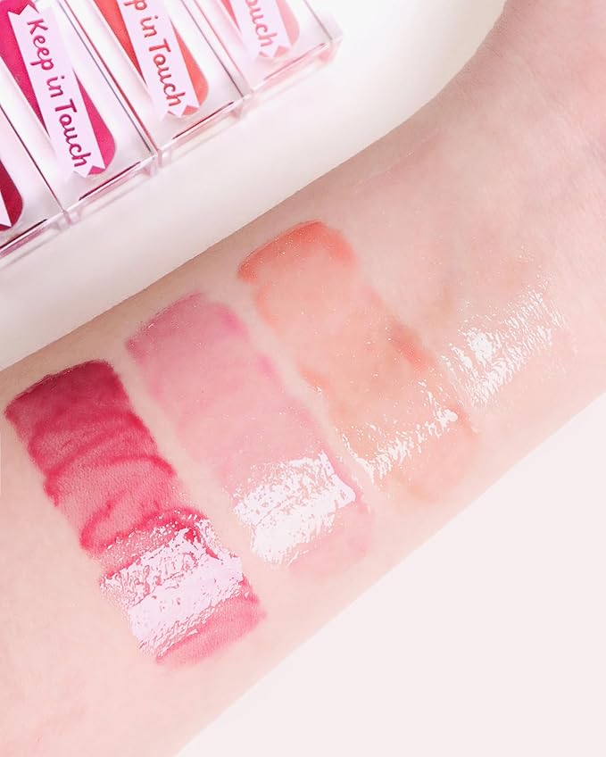 Jelly Plumper Tint | Non-Sticky, Long-Lasting Lip Gloss | Vegan and Cruelty-Free Korean Lip Tint (Sparkling Ade)-VivaGrace Women