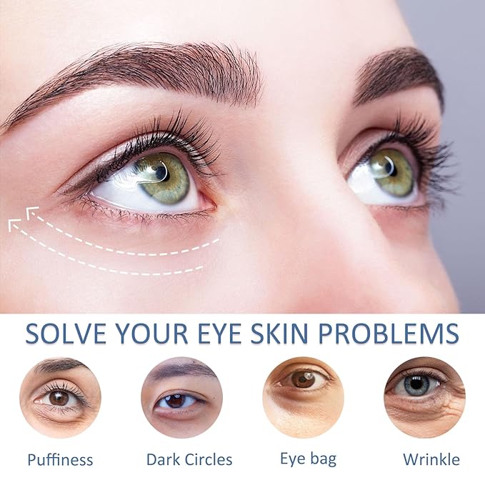 Under Eye Patches For Dark Circles, 12 Pairs Collagen Eye Patches, Natural Marine Collagen Under Eye Patches, Dark Circle Eye Patches, Undereye Mask For Dark Circles, Wrinkles & Eye Bags-VivaGrace Women