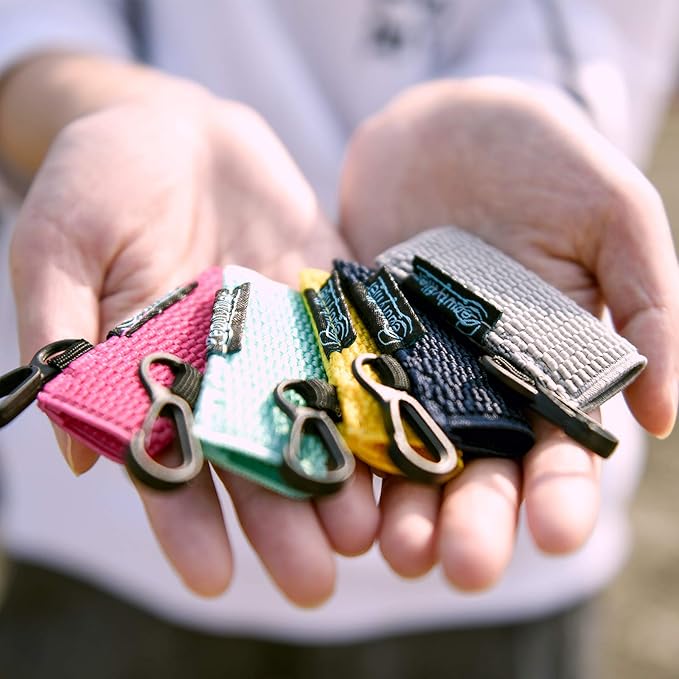 Beautyflier Cute Elastic Lip Balm Holder Keychain, Lipstick Sleeve Chapstick Sleeve Holder for Burts Bees Chapstick-VivaGrace Women