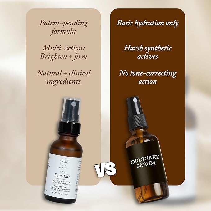 4 Oz Face Lift Mist - Hydrating Face Moisturizer with Green Tea & Niacinamide - Natural Skin Care Spray with Antioxidants, Amino Acids & Aloe for Brighter, Softer Complexion-VivaGrace Women