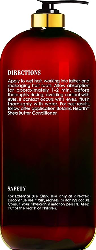 Botanic Hearth Apple Cider Vinegar Shampoo | Clarifying And Nourishing, Reduces Itchy Scalp, Dandruff & Frizz | Sulfate Free, For All Hair Types, Men And Women | 16 Fl Oz-VivaGrace Women