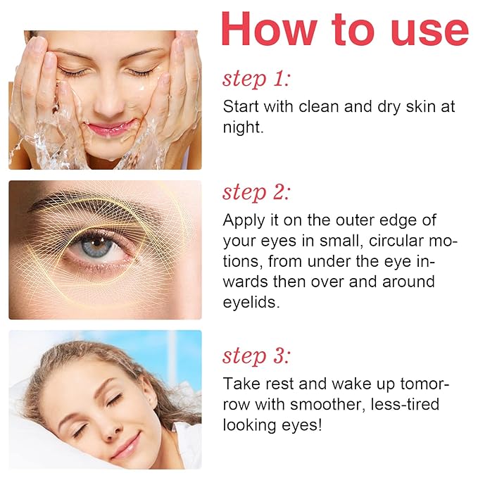Retinol Eye Stick, Retinol Eye Cream for Dark Circles and Puffiness, Under Eye Cream, Eye Brightener Stick, Reduce Wrinkles Fine Lines and Bags under Eyes Brighte Hydrate & Firm Eyes-VivaGrace Women