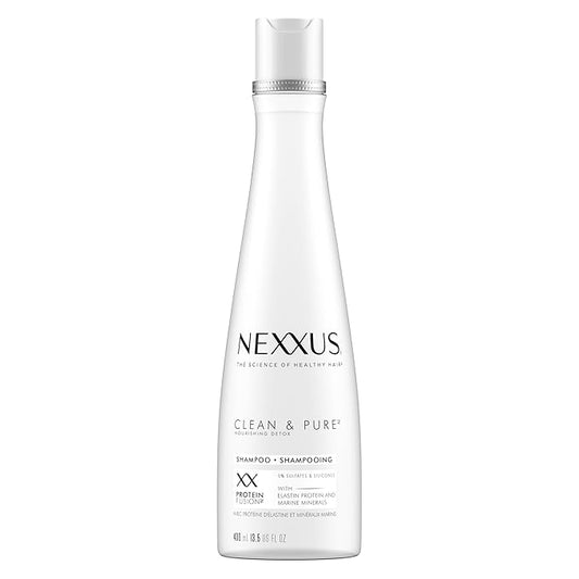 Nexxus Clean and Pure Clarifying Shampoo With ProteinFusion, For Nourished Hair Paraben-Free 13.5 oz-VivaGrace Women