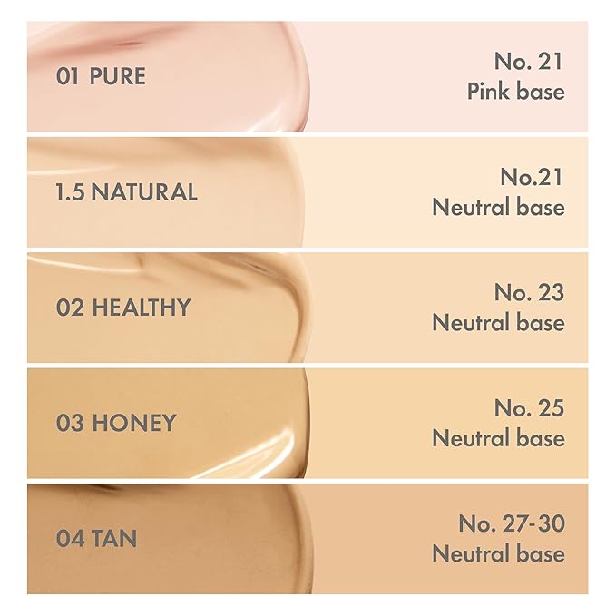 Amuse SEOUL DEW POWER VEGAN CUSHION [REFILL] | Dewy, glow, long-lasting, clean beauty, lightweight, natural look, foundation for sensitive skin, hydrating cushion ([REFILL] 02 HEALTHY)-VivaGrace Women