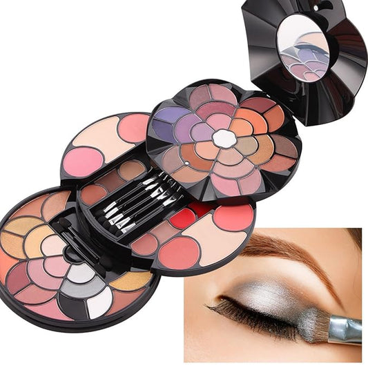 57 Colors Makeup Set (Type Y) for Valentines Day Gifts, Professional Makeup Kit for Women Full Kit, High Pigmented Eyeshadow Palette for Beginners, Make up Gifts for Girls and Teens-VivaGrace Women