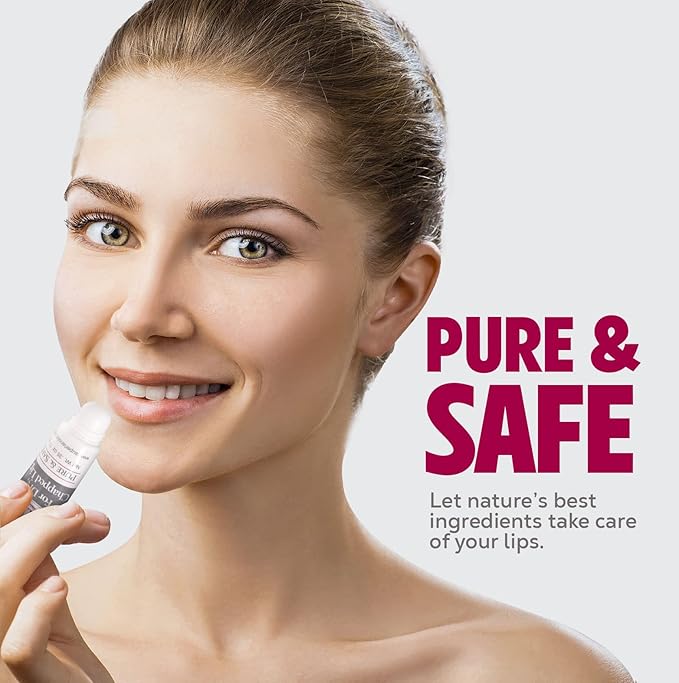 Organic Lanolin Lip Balm - Natural Moisturizer for Dry, Cracked Lips - Ultra-Pure Medical Grade Lanolin & Jojoba Oil - Kosher Chapstick for All Ages - Hydrating Lip Care-VivaGrace Women