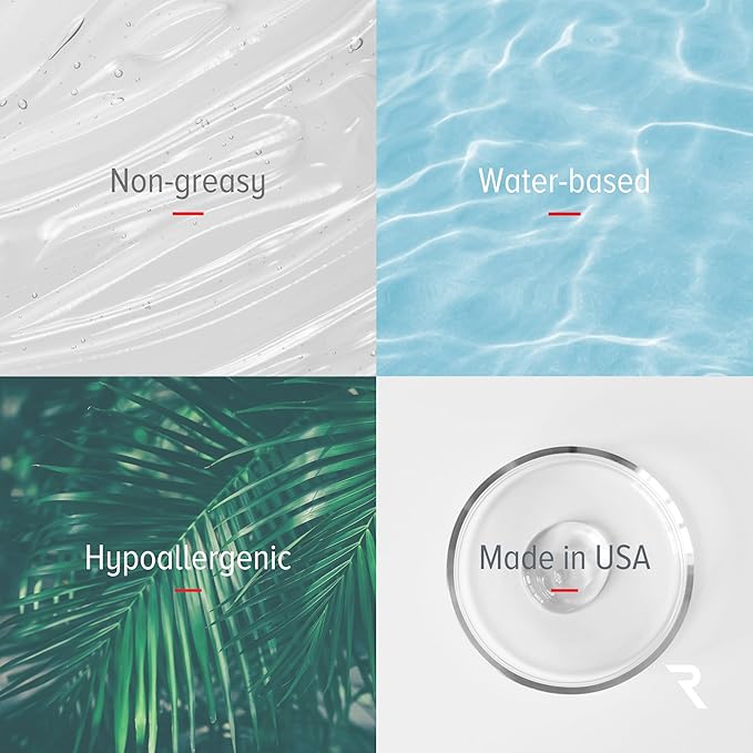 Professional-Grade Ultrasound Gel | Multi-Device Compatible Conductive Gel for Beauty & Skincare Devices | Hydrating, Hypoallergenic, Water-Based, Non-Greasy, Unscented| 5L Cube+8.45 fl oz Bottle-VivaGrace Women