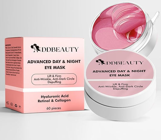 Under Eye Bags Treatment, Rose Eye Mask, Eye Treatment Mask, For Moisturizing,Revitalizing, Lift & Firm, Anti- Dark Circle, Depuffing. Cruety-Free. (60 Pieces)-VivaGrace Women