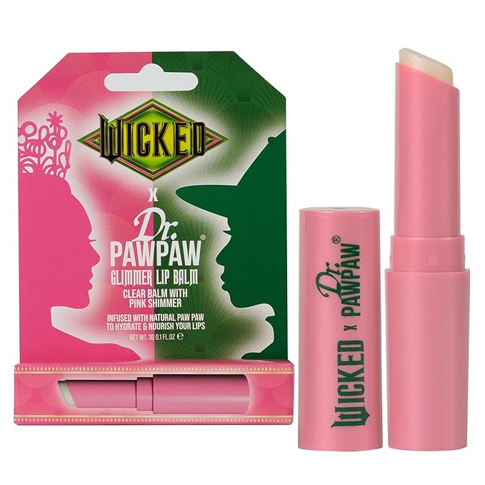 Dr. PawPaw Wicked Glimmer Lip Balm - Moisturizing, Shimmer Tinted Lip Balm for Women - Vegan, Nourishing, Hydrating - 0.1 oz-VivaGrace Women