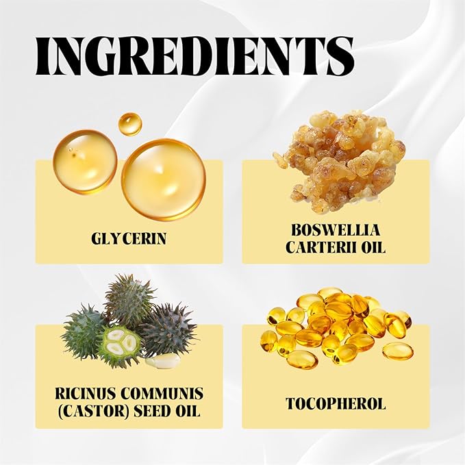 Time Eraser Rollerball Castor Oil and Frankincense, Time Eraser Rollerball, Castor Oil and Frankincense Eye Roller for Reducing Dark Circles and Bags Under Eyes-VivaGrace Women