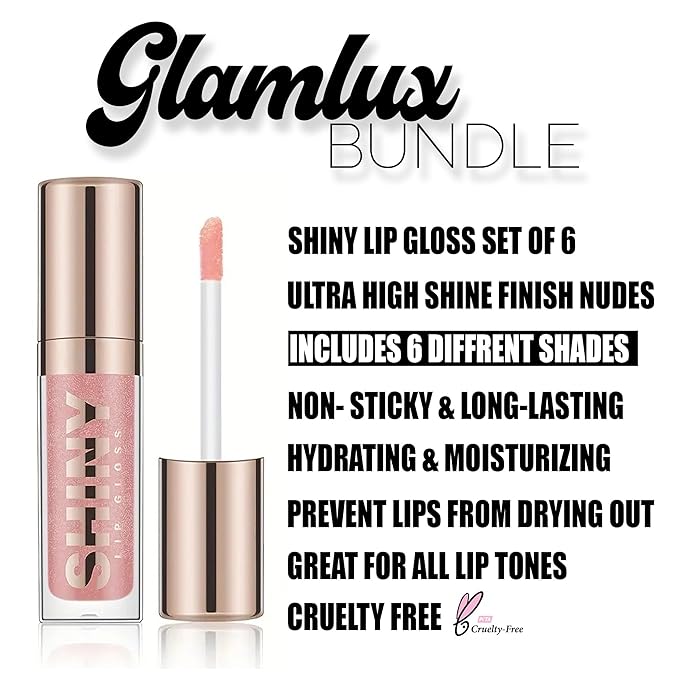 Beauty Bundle All In One Makeup Kit For Women, Teens, Girls, Full Size Makeup Essentials Makeup Remover, Make It Last Setting Spray, Brow Wax Lamination Pencil, Plumping Lipglosses-VivaGrace Women