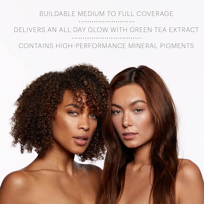 Glo Skin Beauty Satin Cream Foundation Makeup for Face, Natural - Full Coverage, Semi Matte Finish, Conceal Blemishes & Even Skin Tone-VivaGrace Women