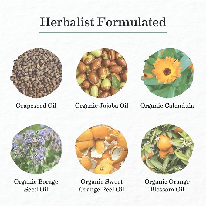 Earth Mama Belly Oil for Dry Skin | Calendula Skin Care Moisturizer Oil to Encourage Natural Elasticity and Help Prevent Stretch Marks During Pregnancy and Postpartum, 4-Fluid Ounce (3-Pack)-VivaGrace Women