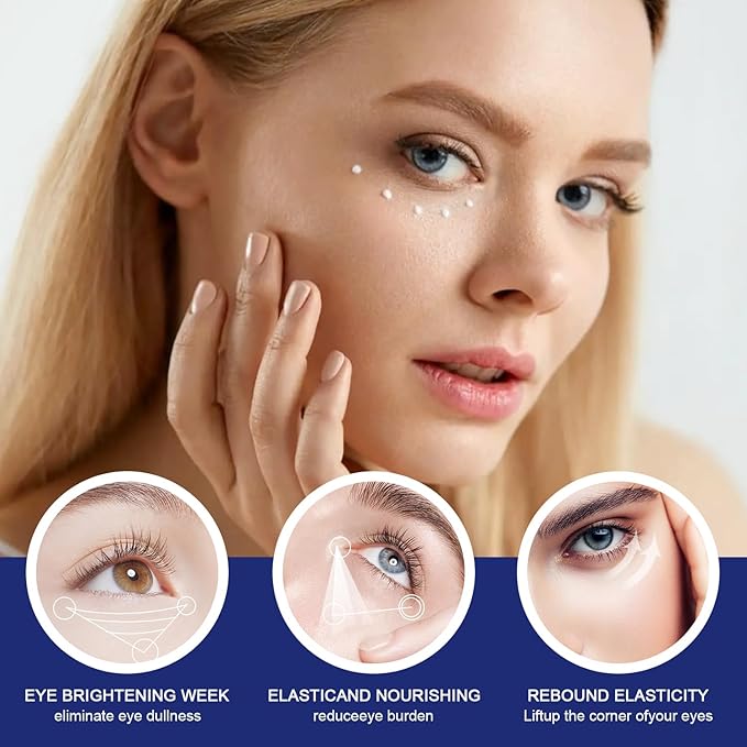 Anti Wrinkle Essence, Glozie Eye Serum, Glozie Instant Eye Lift Eye Cream, Anti Wrinkle Serum, Eye Cream For Wrinkles, Instant Anti-Aging Firm Eye Temporary Eye Tightener, Permanent Anti-Aging Cream-VivaGrace Women
