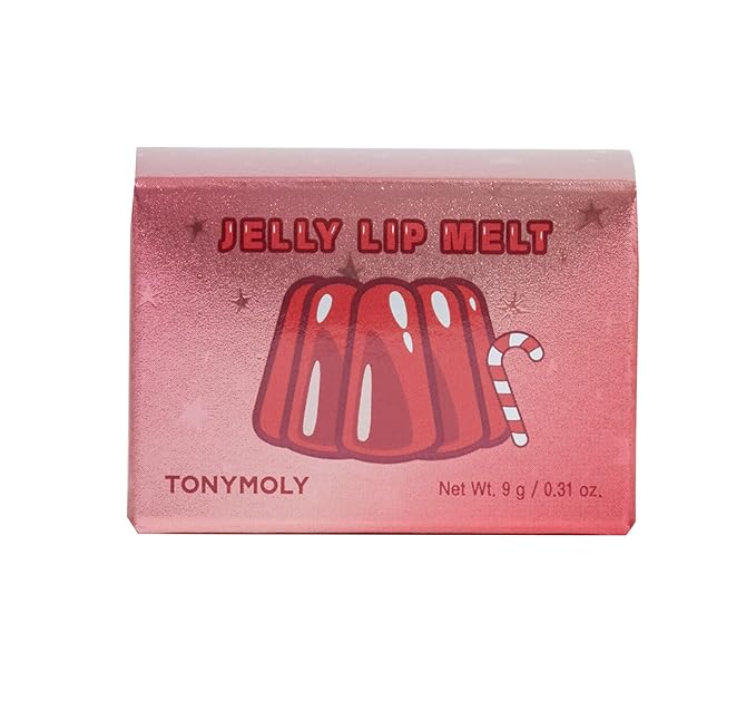 TONYMOLY Jelly Lip Melt, Candy Cane-VivaGrace Women
