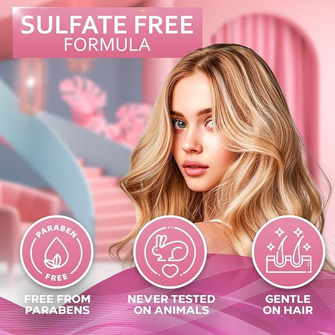 Rice Water Spray for Hair - With Rosemary, Biotin and Castor Oil - Tonic for Women and Men with Thinning Hair - Fermented Thickening Treatment to Fight Hair Fall - Daily Strengthening Leave In Formula-VivaGrace Women