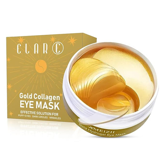 32 Pairs 24K Gold Under Eye Patches - Dark Circle & Puffy Eye Treatment - Anti-Aging Hydrogel for Wrinkle Reduction & Skin Rejuvenation - Reduces Wrinkles & Freshens Skin-VivaGrace Women
