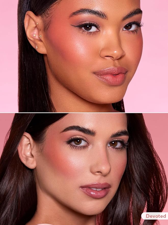SHEGLAM Color Bloom Liquid Blush Makeup for Cheeks Matte Finish - Devoted-VivaGrace Women