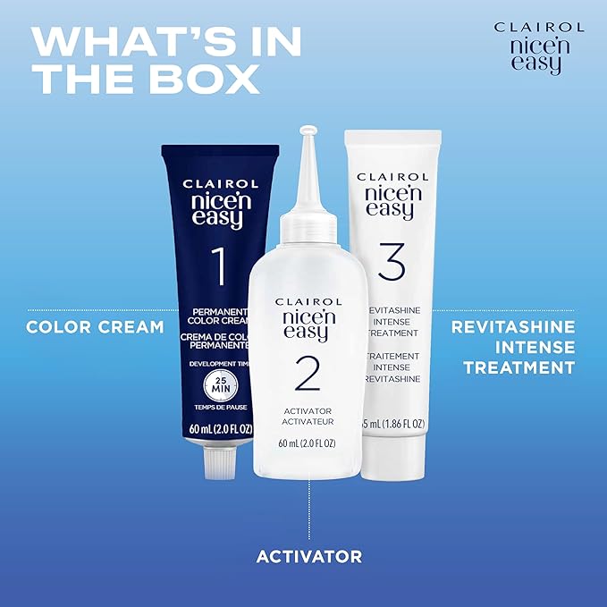 Clairol Nice'n Easy Permanent Hair Dye, 5 Medium Brown Hair Color, Pack of 1-VivaGrace Women