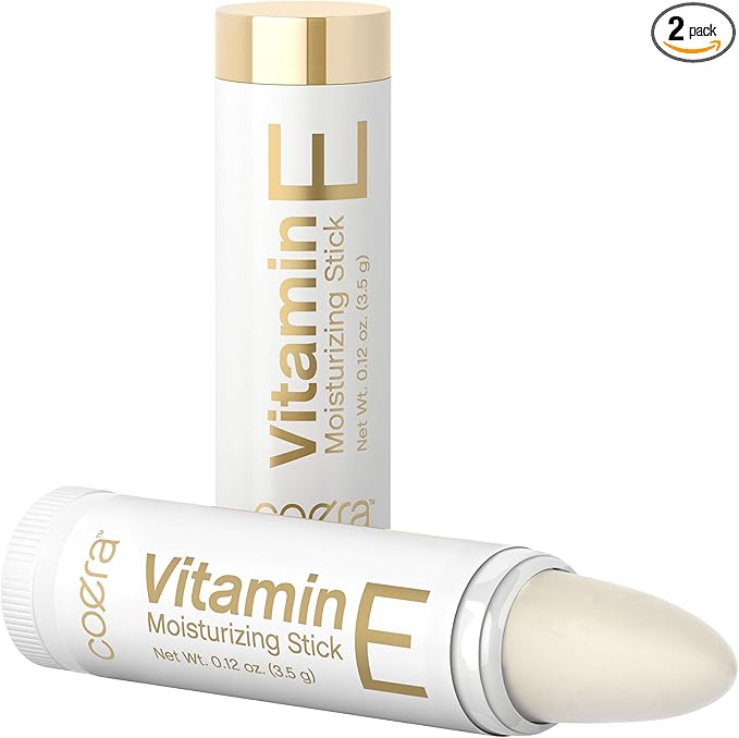 Vitamin E Moisturizing Stick for Lips | .12 oz (2 Pack) | Hydrating & Nourishing | Free of Parabens, SLS & Fragrances-VivaGrace Women