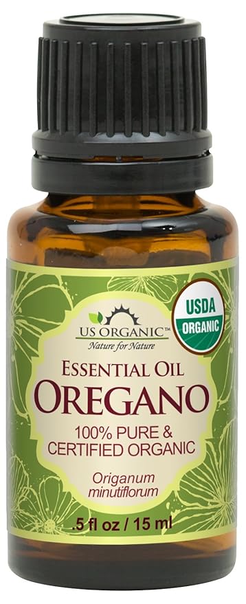 US Organic 100% Pure Oregano Essential Oil - USDA Certified Organic, Steam Distilled (15 ml)-VivaGrace Women