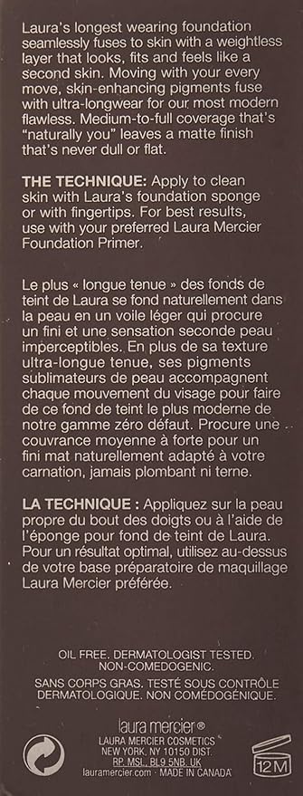 Laura Mercier Flawless fusion ultra-longwear foundation - creme by laura mercier for women - 1 oz foundation, 1 Ounce-VivaGrace Women
