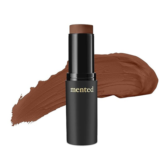 Mented Cosmetics Foundation Stick, Contour Stick, Or Concealer Stick for Dark Skin, Foundation for Black Women Makeup Stick, Dark Contour Stick, Stick Foundation Makeup Vegan and Cruelty Free, D20-VivaGrace Women