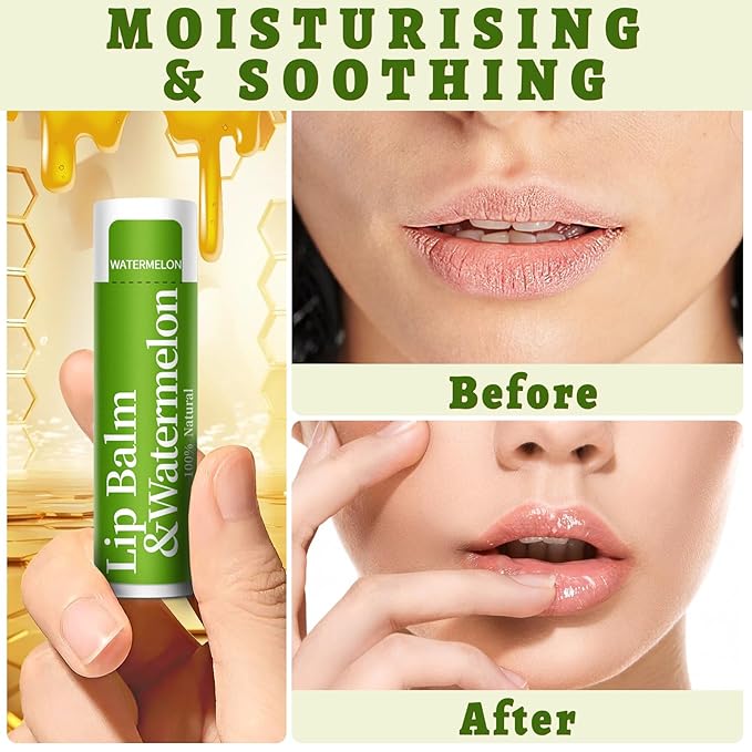 20 Pack Lip Balm, 12 Flavored Natural Lip Balm Bulk Set, Moisturizing Bulk Mini Balm Pack for Dry Cracked Lips,Hydrating for Gifts Party Favors(4.2g/0.15oz)-VivaGrace Women