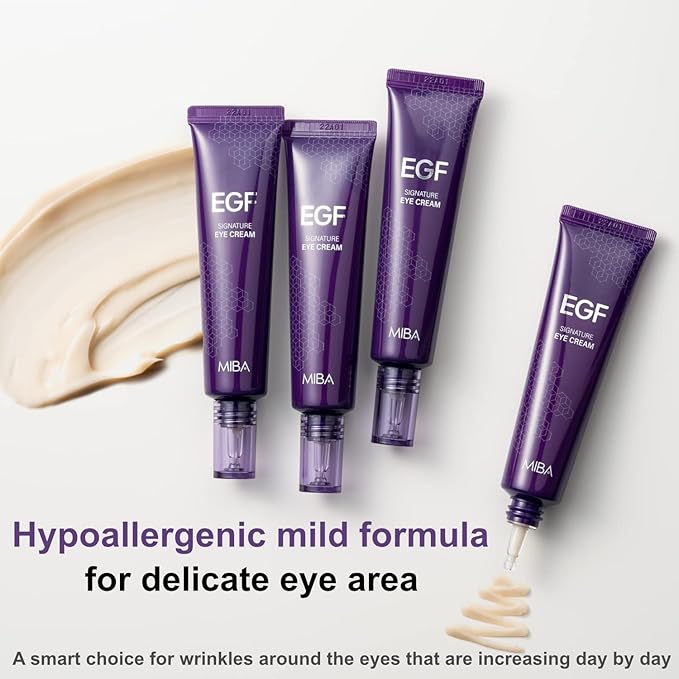 MIBA EGF Signature Time Warp Eye Cream 30ml / 1.01 fl.oz with all the conditions of a good eye cream-VivaGrace Women