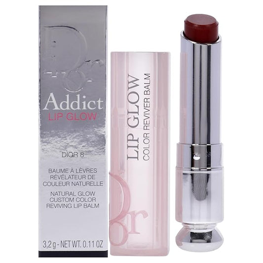 Dior Addict Lip Glow - 8 Dior by Christian Dior for Women - 0.11 oz Lip Balm-VivaGrace Women