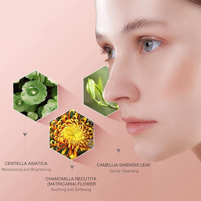 O’KADY 9 Pcs skincare set Anti Aging Skin Daily Care Routine Kit With Vitamin C and Peptides Facial Cleanser Eye Mask Toner Serum Eye Cream Lotion Cream Lady Cream Gifts sets for Valentine's Day-VivaGrace Women