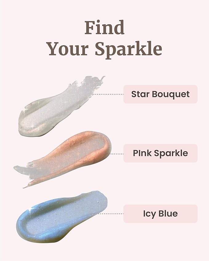 Glint Lipcerin (Star Bouquet, 0.5fl oz) - Long Lasting Hydrating lip gloss with Shea Butter for a Natural Looking, Korean Skin care. Ideal for Chapped, Dry, Cracked, or Damaged Lips.-VivaGrace Women