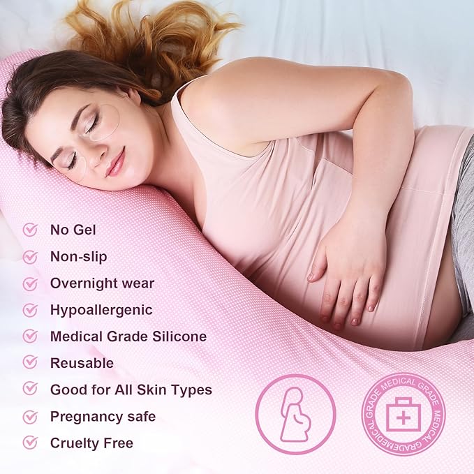 Under Eye Patches 6 PCS Silicone Reusable Eye Patches for Wrinkle, Puffiness Eyes, Dark Circles - Overnight Skin Facial Moisturizing Treatment for All Skin - Hypoallergenic Smile Line Pads-VivaGrace Women