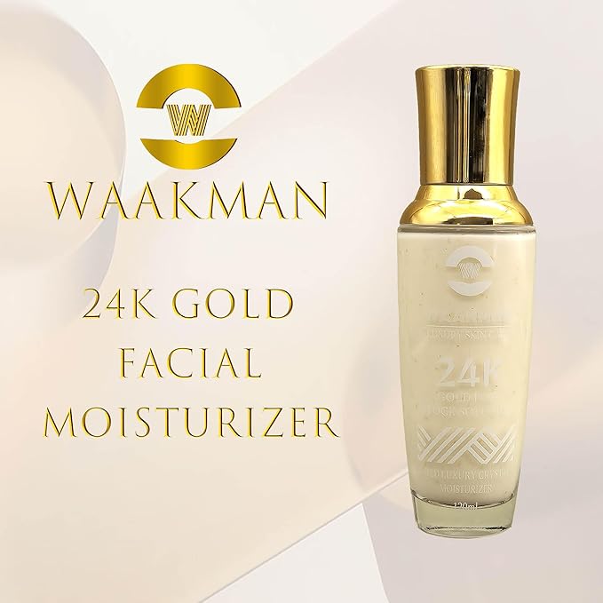 Luxury 24K Gold Moisturizing, Nourishing, Anti-Aging Moisturizer, Toner, Facial Cream & Serum Skincare Set-VivaGrace Women