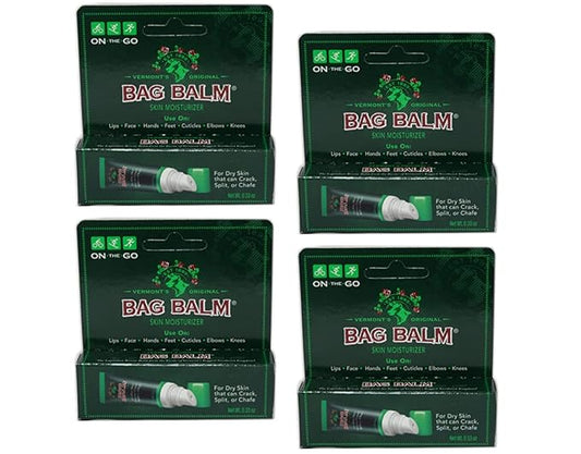 Bag Balm - 0.33 Ounce On-the-Go Tube (4-Pack)-VivaGrace Women