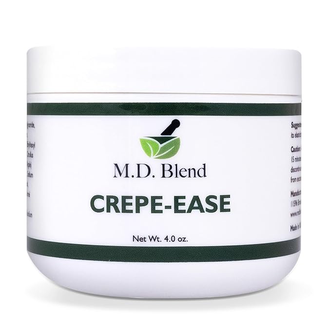 Crepe-Ease - Fragrance Free, Deeply Hydrating Moisturizer Body Butter for Smooth, Firm, Youthful Skin - Powerful Repair Complex with Hyaluronic Acid and Ceramides for Crepey Skin - 4 oz-VivaGrace Women