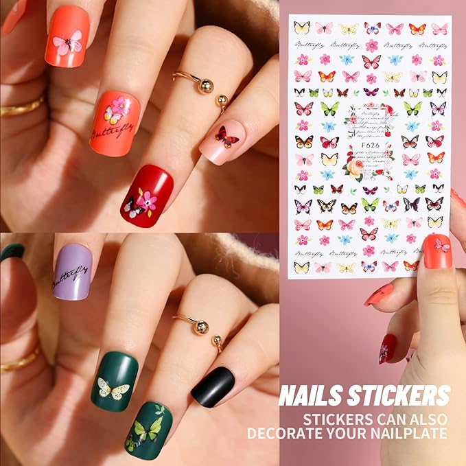 Teenitor Short Square Press On Nails With Nail Glue, 288Pcs Short Fake Nails 12 Colors Short Glue On Nails, Short Nails Press On Square False Nails For Wide Nail Bed
