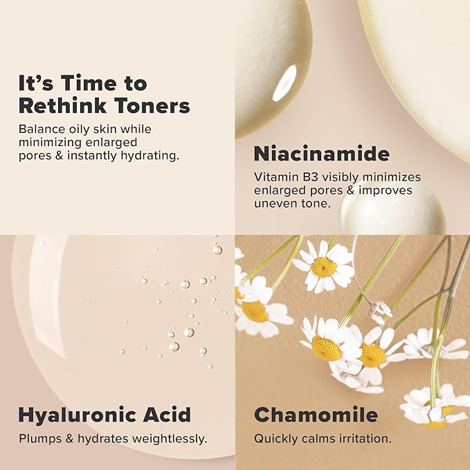 Paula's Choice Skin Balancing Pore-Reducing Toner for Combination and Oily Skin, Minimizes Large Pores, 6.4 Fluid Ounce Bottle-VivaGrace Women