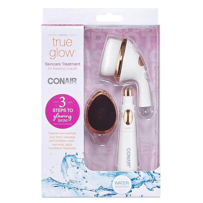 True Glow by Conair Skincare Treatment Kit-VivaGrace Women