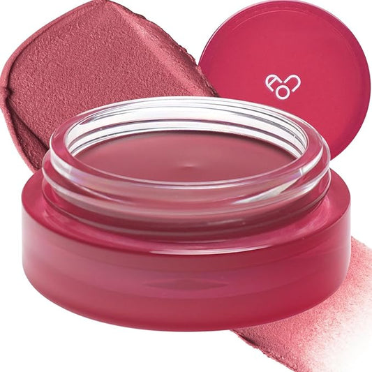 AOU FLOOFY MATTE BALM Tinted Balm Blusher for Lips and Cheeks 0.15Oz (03 Cotton Balm)-VivaGrace Women