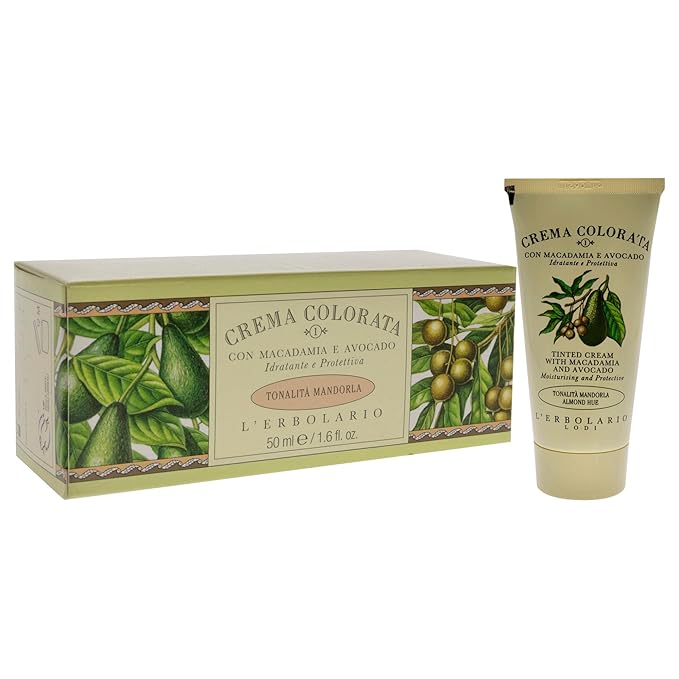 Tinted Cream - Almond Hue by LErbolario for Women - 1.6 oz Cream-VivaGrace Women