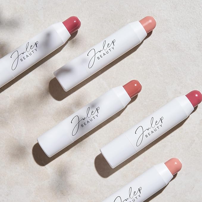 Julep It's Balm: Tinted Lip Balm + Buildable Lip Color - Vintage Mauve, Sheer Iridescence, 90's Neutral - Natural Gloss Finish - Hydrating Vitamin E Core - Vegan-VivaGrace Women