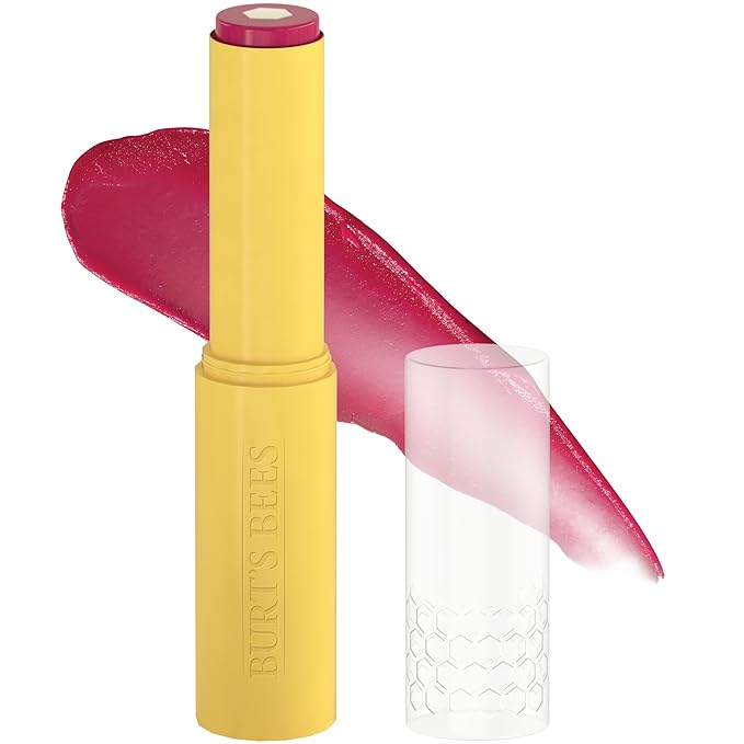 Burt’s Bees Back to School Gift Ideas, Tinted Boosted Balm, Cheeky Cherry, Hydrating Tinted Lip Balm with Vitamin C, E, and F Core, 24 Hour Lip Moisturizer, 100% Natural Origin, 1 Count, 0.16oz-VivaGrace Women