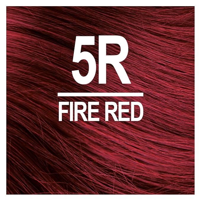 Naturtint 5R Fire Red Permanent Hair Color (Pack of 6), Ammonia Free, Vegan, Cruelty Free, up to 100% Gray Coverage, Long Lasting Results (Packaging may vary)-VivaGrace Women