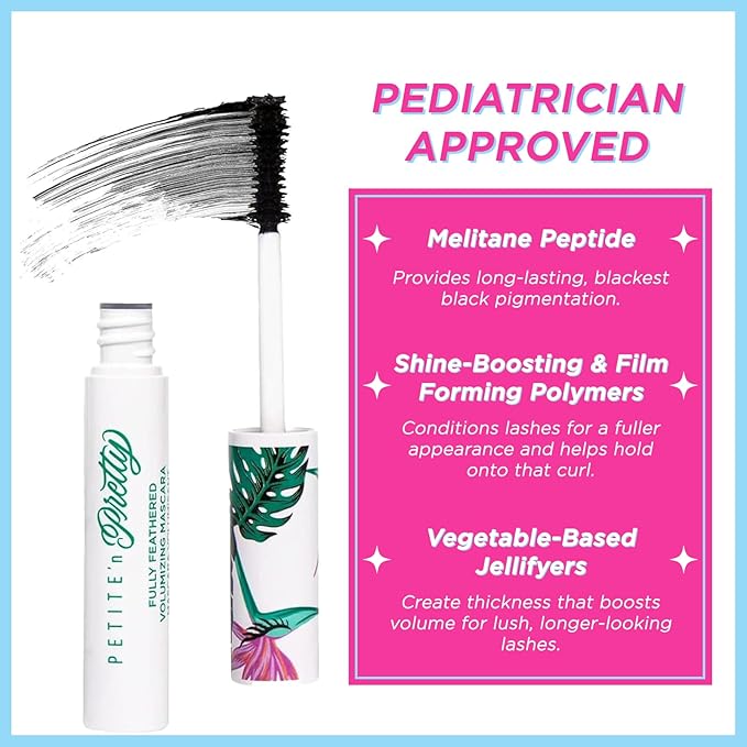 Petite 'n Pretty "Amazon Exclusive" Glow Basics Natural Makeup Starter Gift Set for Kids, Tweens & Teens for Eyes, Cheeks & Lips- Clean, Non Toxic-VivaGrace Women