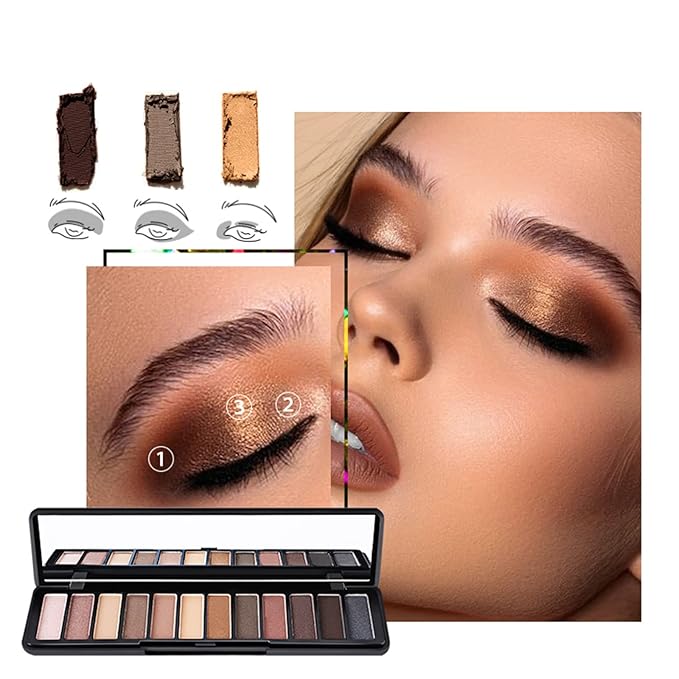 All-in-one Makeup Set Holiday Gift | Full Makeup Kit for Women Essential Starter Bundle Include Eyeshadow Palette Lipstick Blush Cream Concealer Face Powder Eyeliner Mascara Lipgloss Brush-VivaGrace Women
