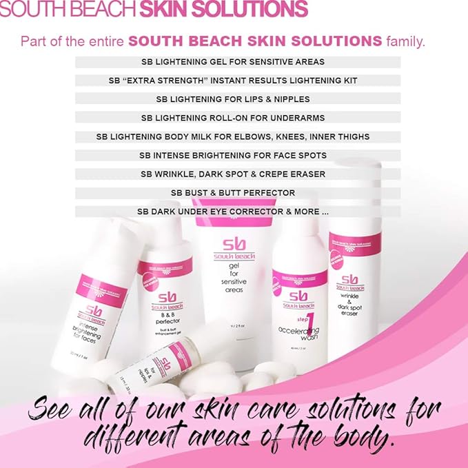 South Beach Dark Under Eye Corrector - Natural Salon Strength Anti Aging Under Eye Cream Treatment - Perfect for Tired Looking Dark Circles, Puffiness, Dark Bags, Dryness - Safe, No Harmful Chemicals-VivaGrace Women
