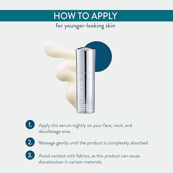 Lancer Skincare Younger Pure Youth Serum, Daily Anti-Aging Serum with Mimixyl, 1 Ounce-VivaGrace Women