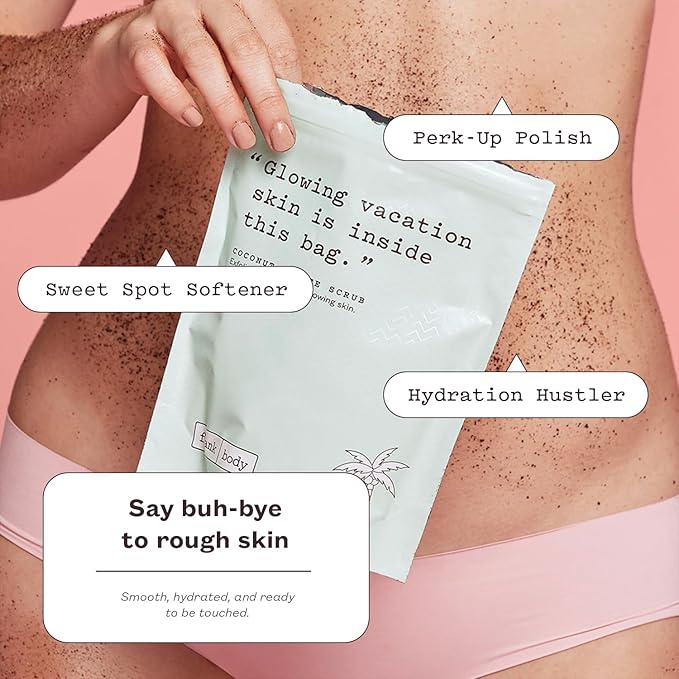 Frank Body Coconut Coffee Scrub | Natural, Vegan, Cruelty Free Exfoliating Body Scrub Firms, Tones, and Brightens with Coffee Grinds, Grapeseed Oil, Coconut Oil, and Jojoba Beads | 7.05 oz / 200 g-VivaGrace Women