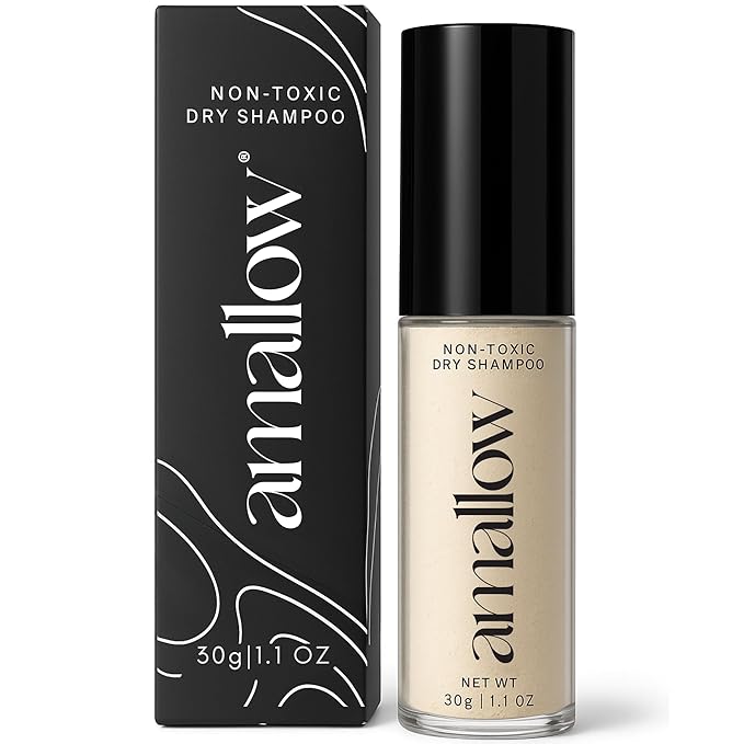 Amallow - Non Toxic Dry Shampoo Powder – With Organic Ingredients - Arrowroot, Bentonite Clay, Aloe Vera, & Essential Oils – No Talc, No Aerosol - Men & Women - Great For Travel-VivaGrace Women